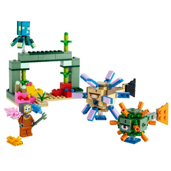  Конструктор Lego Minecraft (21180) Битва со стражем 