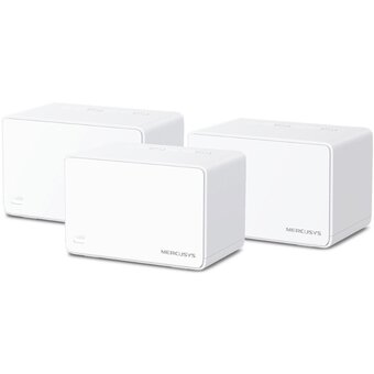  Mesh роутер Mercusys Halo H80X(3-pack) AX3000 10/100/1000BASE-TX белый 