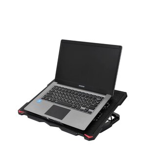  Подставка для ноутбука Digma D-NCP180-5 18" 415x295x25мм черный 