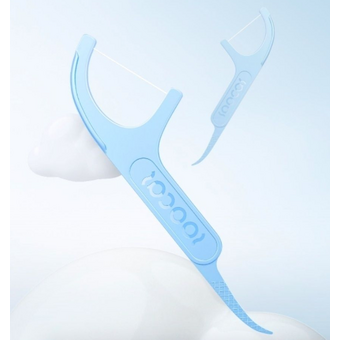  Зубная нить Xiaomi (Mi) Soocas Dental Floss Pick D1-CN1 (1 pack) 50шт China, голубая 