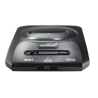  Игровая консоль SEGA Retro Genesis (CONSKDN101) +600 игр Remix Wireless 