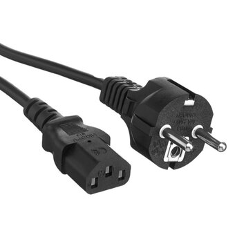  Кабель питания ExeGate Special PC-3S ES280996RUS (Евровилка Schuko- C13, 3*0.75mm2, CCA, черный, 3м) 