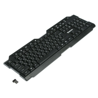  Клавиатура Defender Element HB-195 RU, беспроводная, черный, мультимедиа 