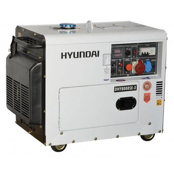  Генератор Hyundai DHY 8500SE-3 7.2кВт 