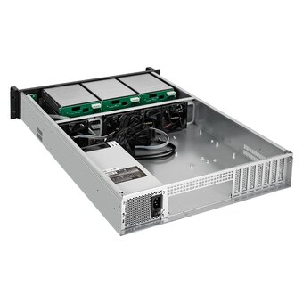  Корпус ExeGate Pro 2U650-HS09 EX292584RUS RM 19", высота 2U, глубина 650, БП 2U-600ADS, 9xHotSwap, 2*USB 