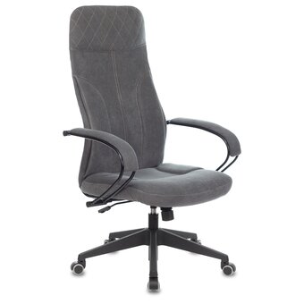  Кресло Бюрократ Alfa 44 CH-608Fabric-DGrey темно-серый 