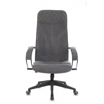  Кресло Бюрократ Alfa 44 CH-608Fabric-DGrey темно-серый 
