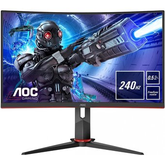 Монитор AOC C27G2ZE Black-Red 