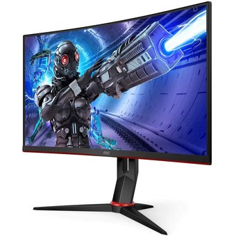  Монитор AOC C27G2ZE Black-Red 