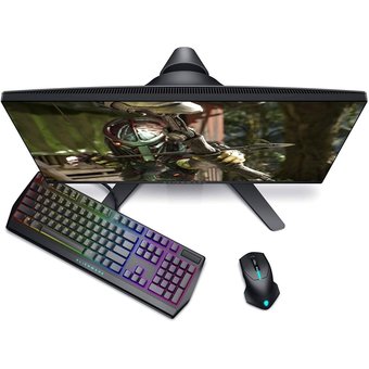  Монитор Alienware AW2521HFLA серебристый 