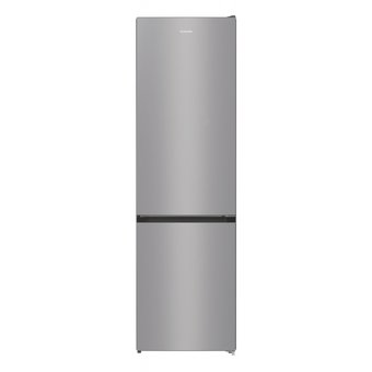  Холодильник Gorenje NRK6201PS4 серебристый металлик 