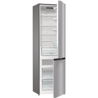  Холодильник Gorenje NRK6201PS4 серебристый металлик 