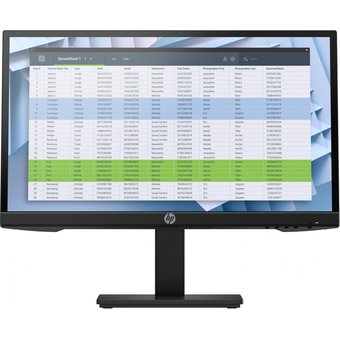  Монитор HP P22h G4 черный 