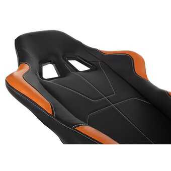  Кресло Zombie Viking 5 Aero Orange искусств. кожа черный/оранжевый 