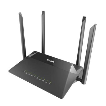  Роутер D-Link (DIR-853/URU/R3A) AC1300 10/100/1000BASE-TX/4G ready черный 