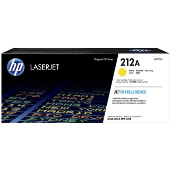  Картридж лазерный HP 212A W2122A желтый (4500стр.) для HP CLJ Enterprise M554/M555 