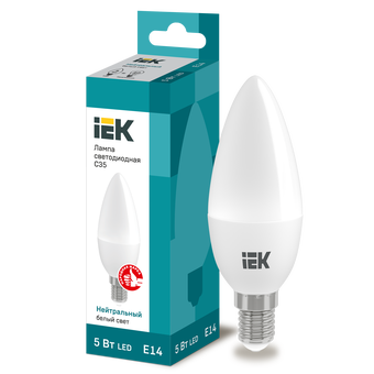 Лампочка IEK LLE-CB35-5-230-40-E14 