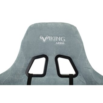  Кресло Zombie Viking Knight LT28 Fabric серо-голубой 