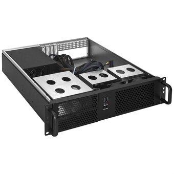  Корпус Exegate Pro 2U390-04 EX264959RUS RM 19", высота 2U, глубина 390, БП 600ADS, USB 