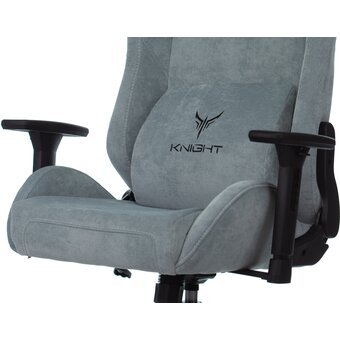  Кресло Knight N1 Fabric Light-28 (Knight N1 SKY) серо-голубой 