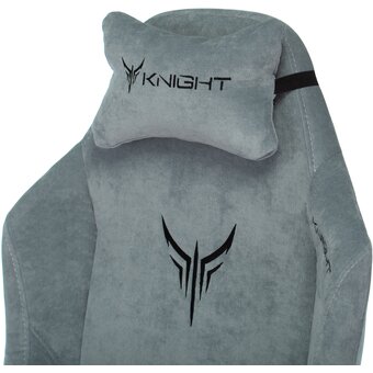  Кресло Knight N1 Fabric Light-28 (Knight N1 SKY) серо-голубой 