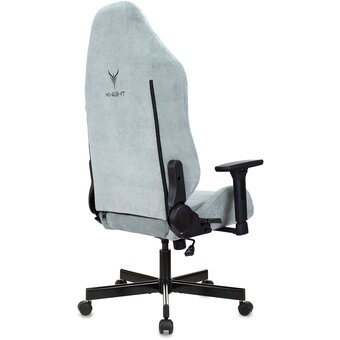  Кресло Knight N1 Fabric Light-28 (Knight N1 SKY) серо-голубой 