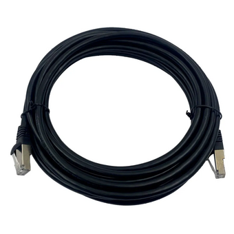  Патч-корд Buro (BU-7-5M) STP 4 пары cat7 CCA molded 5м черный RJ-45 (m)-RJ-45 (m) 
