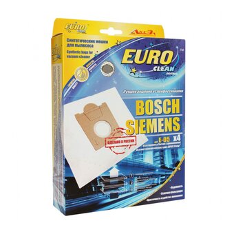  Пылесборник Euroclean E-05 4 шт 