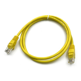  Патч-корд Buro (UTP-5E-1,5M-Y) UTP 4 пары cat5E CCA molded 1.5м желтый RJ-45 (m)-RJ-45 (m) 