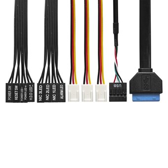  Корпус Exegate Pro 2U650-06/2U2098L EX234958RUS RM 19", высота 2U, глубина 650, БП 500ADS, USB 
