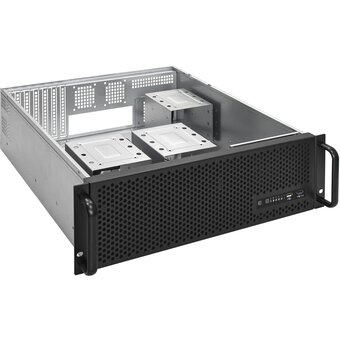  Корпус ExeGate Pro 3U450-09 EX292527RUS RM 19", высота 3U, глубина 450, без БП, USB 