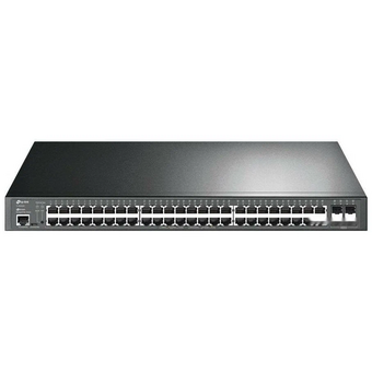  Коммутатор TP-Link (TL-SG3452P) 48G 4SFP 48PoE+ 384W управляемый 