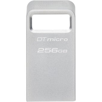  USB-флешка Kingston Micro (DTMC3G2/256GB) 256GB, USB3.0, серебристый 