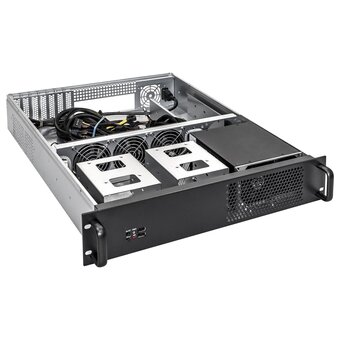  Корпус ExeGate Pro 2U550-08 EX284976RUS RM 19", высота 2U, глубина 550, БП 800ADS, 2*USB 