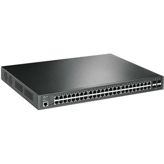  Коммутатор TP-Link (TL-SG3452P) 48G 4SFP 48PoE+ 384W управляемый 