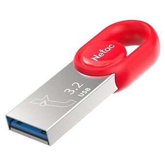  USB-флешка Netac UM2 (NT03UM2N-128G-32RE) USB3.2 Flash Drive 128GB, up to 130MB/s 