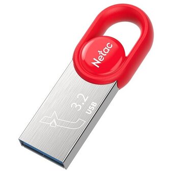  USB-флешка Netac UM2 (NT03UM2N-128G-32RE) USB3.2 Flash Drive 128GB, up to 130MB/s 