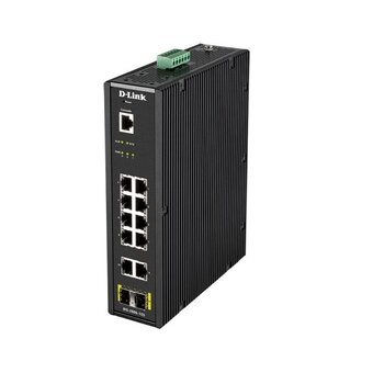  Коммутатор D-Link (DIS-200G-12S/A1A) 10G 2SFP управляемый 