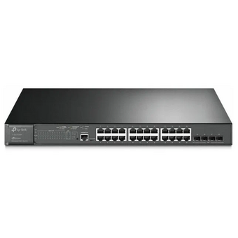  Коммутатор TP-Link (TL-SG3428MP) 24G 4SFP 24PoE+ 384W управляемый 