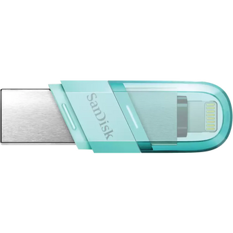  USB-флешка SanDisk iXpand Flip (SDIX90N-064G-GN6NK) 64GB USB3.1/Lightning Mint Green 