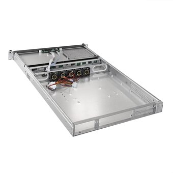  Корпус Exegate Pro 1U660-HS04 EX264267RUS RM 19", высота 1U, глубина 660, без БП, 4xHotSwap, USB 