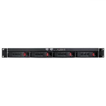  Корпус Exegate Pro 1U660-HS04 EX264267RUS RM 19", высота 1U, глубина 660, без БП, 4xHotSwap, USB 