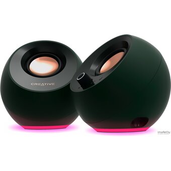  Компьютерные колонки Creative Pebble Pro 2.0 (51MF1710AA001) черный/черный 10Вт BT 
