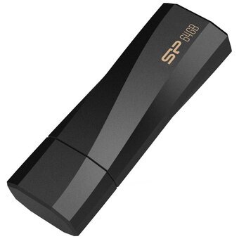  USB-флешка SILICON POWER Blaze B07 (SP064GBUF3B07V1K) Type-A USB 3.2 Gen 1 64GB Black 