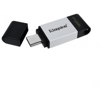  USB-флешка Kingston DataTraveler 80 M (DT80M/128GB) 128Gb Type-C USB3.2 черный 