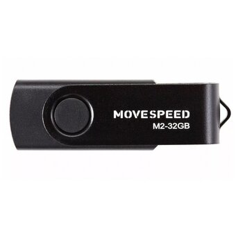  USB-флешка Move Speed M2 (M2-32G) USB2.0 32GB черный 