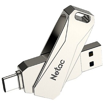  USB-флешка Netac Drive U782C (NT03U782C-128G-30PN) dual USB3.0+TypeC 128GB 