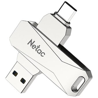  USB-флешка Netac Drive U782C (NT03U782C-128G-30PN) dual USB3.0+TypeC 128GB 