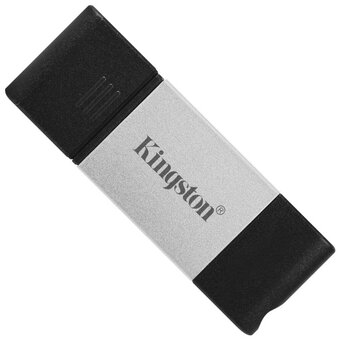  USB-флешка Kingston DataTraveler 80 M (DT80M/128GB) 128Gb Type-C USB3.2 черный 