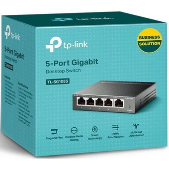  Коммутатор TP-Link (TL-SG105S) 5G неуправляемый 